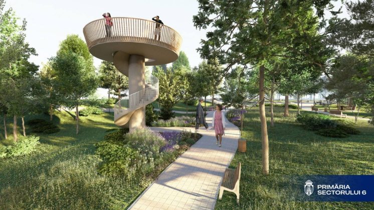 Încep construcția unui parc nou în București, după salvarea terenului