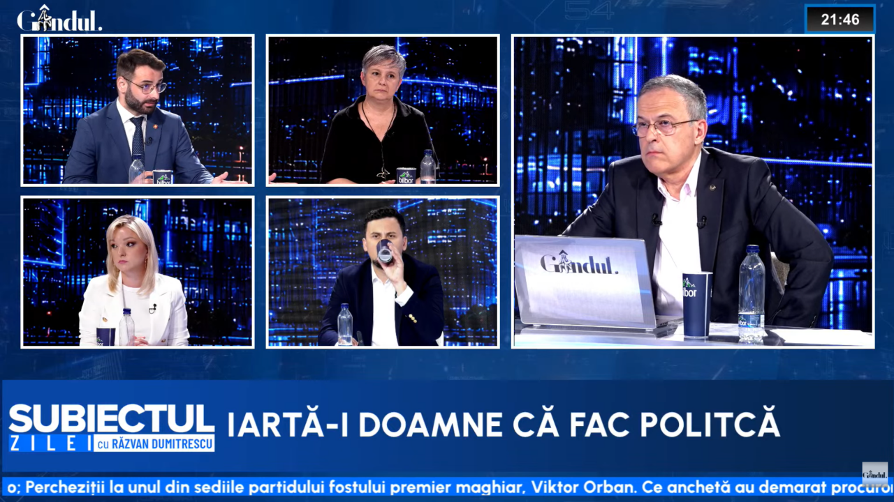 Scandal în emisiunea Subiectul Zilei între Lidia Vadim-Tudor și Iulian Lorincz