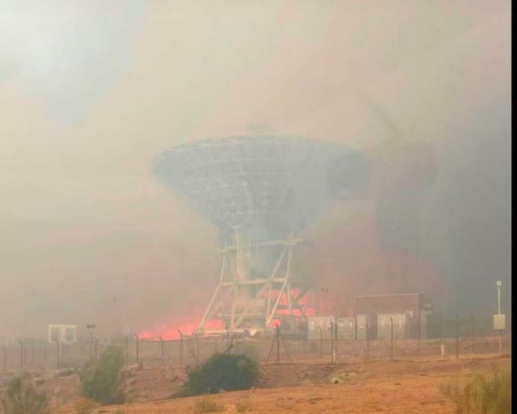 Centrul NASA din Spania evacuat din cauza unui incendiu lângă Madrid