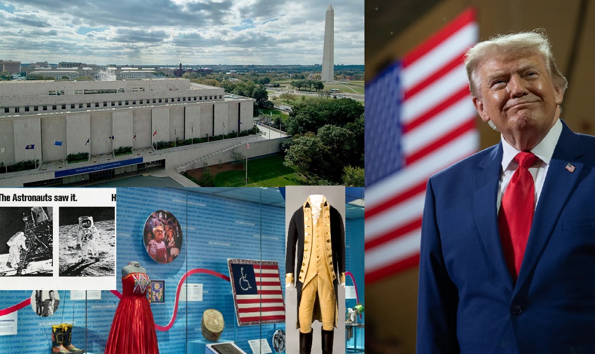 Trump a ordonat instalarea de panouri care avertizează asupra informațiilor eronate în fața muzeului Smithsonian