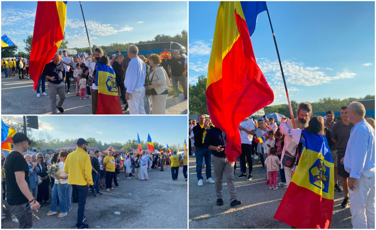 Călin Georgescu, așteptat de sute de persoane la Târgul din Călugăreni, Giurgiu