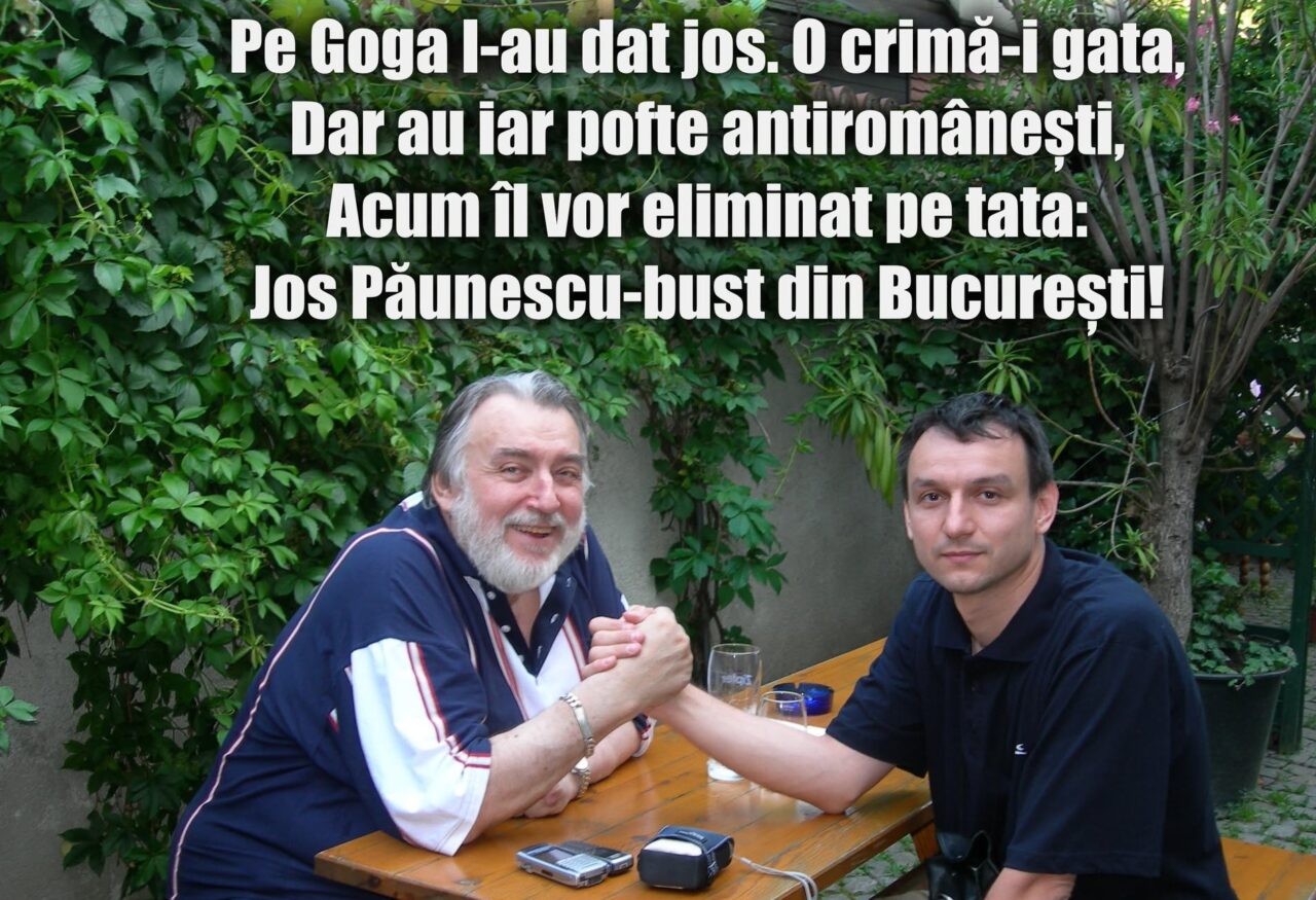 Fiul lui Adrian Păunescu refuză cererea de a retrage statuia tatălui din București