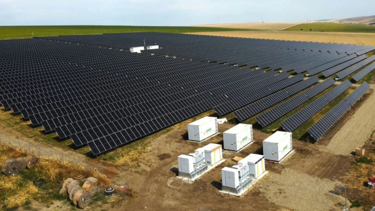 Parc fotovoltaic de 146 MW de la Ghimpați a început să producă energie