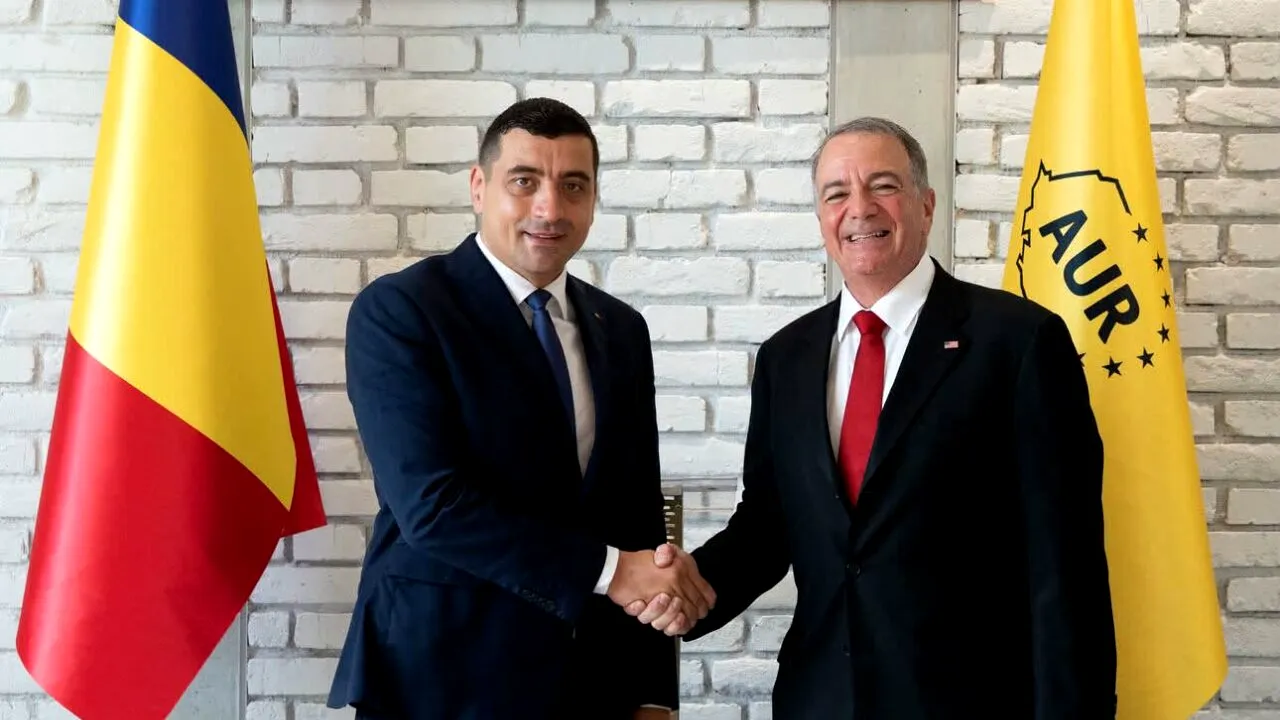 George Simion a avut o întâlnire cu ambasadorul SUA la București