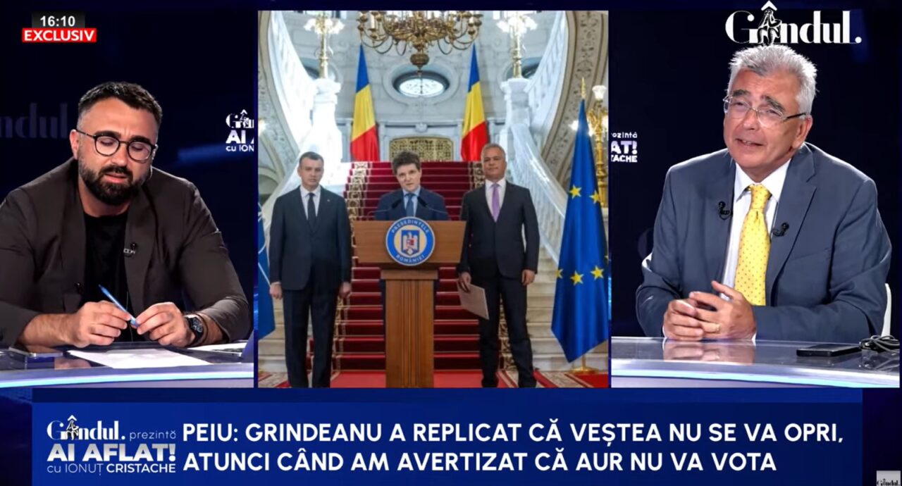 Petrișor Peiu despre negocierile din timpul formării Guvernului: discuții cu Grindeanu